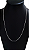 Corrente de Prata 925 Italiana Tijolinho Cartie 60cm - Imagem 3