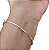 Bracelete Fio Quadrado Oval Prata 925 - Imagem 1