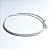 Bracelete Fio Quadrado Oval Prata 925 - Imagem 3