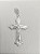 Pingente Cruz Crucifixo Jesus Cristo Maciço Prata 925 - Imagem 3