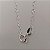 Corrente Choker Cadeado Trabalhado Prata 925 37cm - Imagem 4