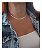 Corrente Choker Esteira Bismark Prata 925 Italiana 40cm - Imagem 2