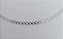 Corrente Choker Esteira Bismark Prata 925 Italiana 40cm - Imagem 3