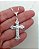 Corrente Cartie com Pingente Cruz Cristo Prata 925 70cm - Imagem 4