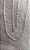 Corrente Feminina Choker Cartie Tijolinho Prata Italiana 925 40cm - Imagem 2