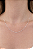 Corrente Choker Feminina Veneziana Italiana 40cm Prata 925 Original - Imagem 1