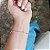Pulseira Bracelete Feminino Torcido Prata 925 - Imagem 2