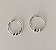 Pircing Fake de Orelha Par Prata 925 Original - Imagem 4