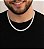 Corrente Masculina Bismark Italiana 6mm 55cm Prata 925 - Imagem 5