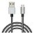Cabo Usb Carregador Dados Metálico Reforçado Android V8 - Imagem 1