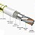 Cabo USB Carregador Dados Metálico Tipo C Reforçado - Imagem 2