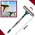 Rodo Limpa Vidros Grande + Vassoura Rodo Cabo Extensor Kit - Imagem 6