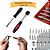Kit Ferramentas Chave Catraca Soquetes Allen Torx 46 Peças - Imagem 2