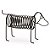 ESCULTURA CACHORRO DE MOLA - Imagem 1