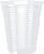 Copos Descartáveis Transparente 180ml cx c/2500 Unidades (25x100) - Imagem 2