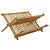 Escorredor de Louças Dobrável Bambu Capacidade para 18 pratos 48x37x22cm - Imagem 1