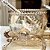 Meleira Cristal Com Colher Pearl Âmbar Wollf - Imagem 2