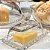 Manteigueira Cristal Transparente Pearl Bolinha Wolff 14cm - Imagem 2