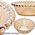 Conjunto 3 Bowls de Cristal Pearl Âmbar Sobremesa 14x5cm Wolff - Imagem 6