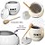 Meleira de Porcelana Honey Branca Manhattan com Tampa com Colher de Bambu 350ml Haüskraft (Selecione Variação) - Imagem 9