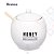 Meleira de Porcelana Honey Preta Manhattan com Tampa com Colher de Bambu 350ml Haüskraft (Selecione Variação) - Imagem 8