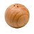 Saleiro / Pimenteiro Esférico de Bambu Ergonômico Redondo Marrom MIMO - Imagem 1