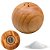 Saleiro / Pimenteiro Esférico de Bambu Ergonômico Redondo Marrom MIMO - Imagem 6