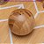 Saleiro / Pimenteiro Esférico de Bambu Ergonômico Redondo Marrom MIMO - Imagem 2