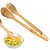 Pinça Pegador Multiuso de Bambu Ecokitchen para Saladas Pães 22cm Mimo Style - Imagem 5