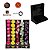 Suporte Organizador Capsulas Universal Porta Capsulas Com Visor de Acrílico Preto Dolce Gusto Três Corações Nespresso Delta Q e Nespresso Vertuo Cantinho do Cafe Torre Mdf - Imagem 7