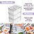 Organizador Clear Fresh com Cesto Duplo de Acrílico Multiuso 2,2 Litros Ou - Imagem 6