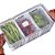 Organizador de Acrílico Clear Fresh com Cesto Triplo 5 Litros Multiuso Ou - Imagem 6