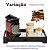 Bandeja Preta Espelhada Para Porta 40 Capsulas Cafeteira com Gaveta Embutida decorativo Dolce Gusto Três Corações Nespresso grande mdf - Imagem 11