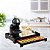 Bandeja Preta Espelhada Para Porta 40 Capsulas Cafeteira com Gaveta Embutida decorativo Dolce Gusto Três Corações Nespresso grande mdf - Imagem 2