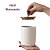 Potiche Hermético de Cerâmica com Tampa de Bambu e Pegador de Corda Lines Branco 950ml Lyor - Imagem 7