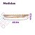 Petisqueira Decorativa Cristal Chumbo Coração Pearl Âmbar com 4 Divisórias Borda de Corações (Selecione Variação) - Imagem 4