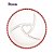 Petisqueira Decorativa Cristal Chumbo Coração Pearl Âmbar com 4 Divisórias Borda de Corações (Selecione Variação) - Imagem 7