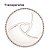 Petisqueira Decorativa Cristal Chumbo Coração Pearl Rosa com 4 Divisórias Borda de Corações (Selecione Variação) - Imagem 8
