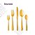 Faqueiro de Aço Inox Pisa 30 Peças Dourado Wolff (Selecione Variação) - Imagem 10