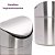 Lixeira de Pia de Inox Mini Pequena Basculante 1,5 litros Cozinha Banheiro Mimo Style - Imagem 9