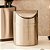 Lixeira de Pia de Inox Mini Pequena Basculante 1,5 litros Cozinha Banheiro Mimo Style - Imagem 2
