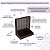 Suporte Organizador Capsulas Universal Porta Capsulas Com Visor de Acrílico Marrom Dolce Gusto Três Corações Nespresso Delta Q e Nespresso Vertuo Cantinho do Cafe Torre Mdf - Imagem 3