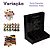 Suporte Organizador Capsulas Universal Porta Capsulas Com Visor de Acrílico Marrom Dolce Gusto Três Corações Nespresso Delta Q e Nespresso Vertuo Cantinho do Cafe Torre Mdf - Imagem 13