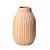 Vaso em Cerâmica Listras Coral Grande Mart - Imagem 1