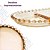 Petisqueira de Cristal Pearl Âmbar com 3 Divisórias Oval Wolff - Imagem 5