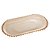 Travessa Oval de Cristal Pearl Âmbar 30cm Wolff - Imagem 1