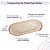 Travessa Oval de Cristal Pearl Âmbar 30cm Wolff - Imagem 3