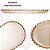Travessa Oval de Cristal Pearl Âmbar 30cm Wolff - Imagem 5