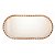 Travessa Oval de Cristal Pearl Âmbar 30cm Wolff - Imagem 6
