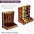 Suporte Organizador Universal Porta Capsulas Com Visor de Acrílico Caramelo Dolce Gusto Três Corações Nespresso Delta Q e Nespresso Vertuo Cantinho do Cafe Torre Mdf - Imagem 7
